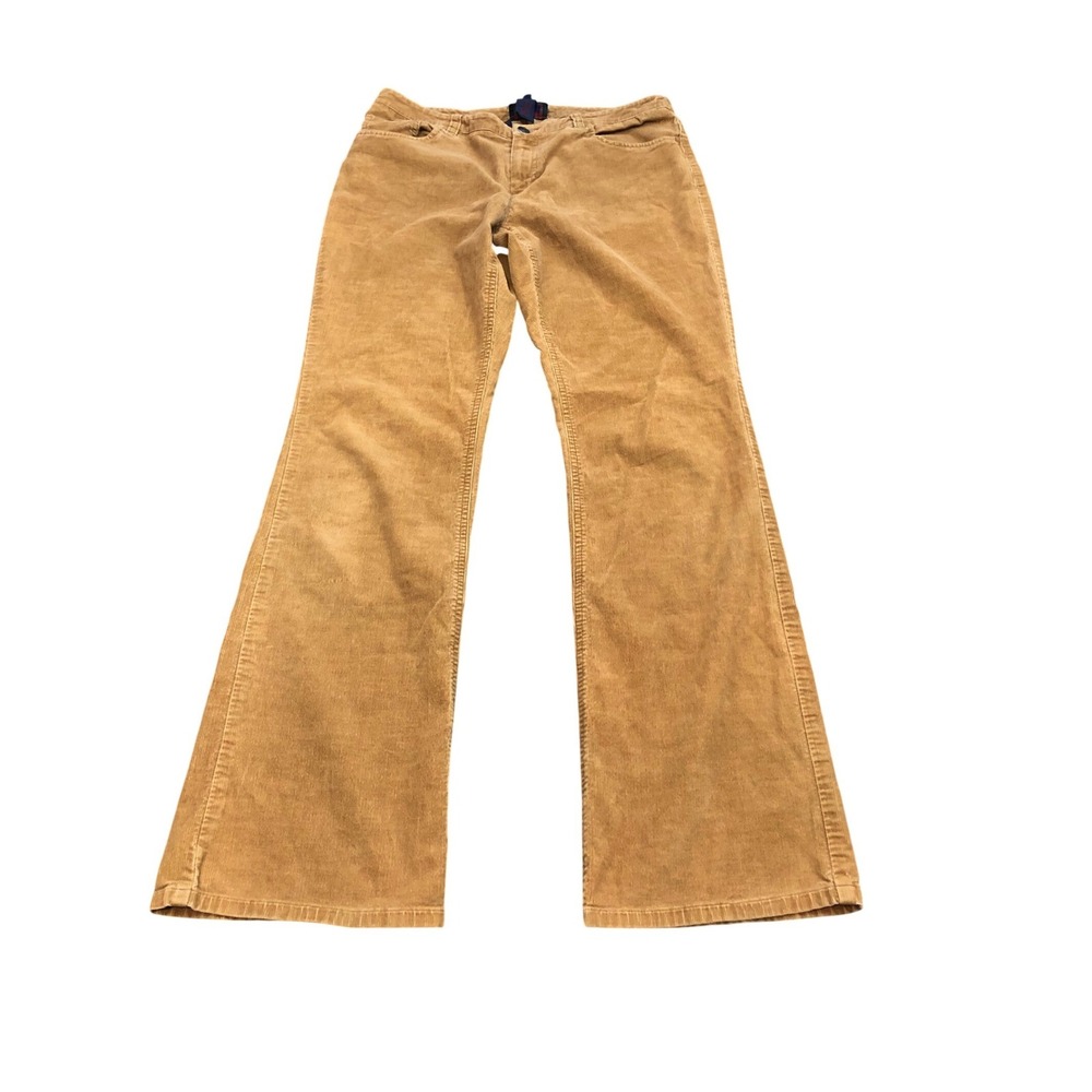 Vintage Ralph Lauren‎ Corduroy Pants Womens 8 Brown Flare Leg Western